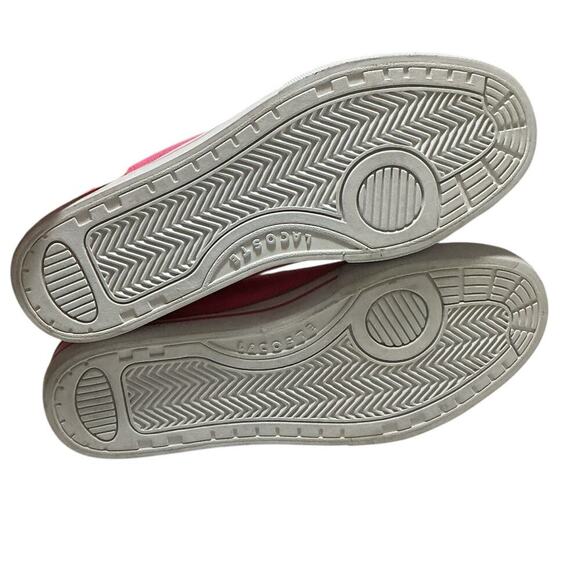 Lacoste Women’s Pink Canvas Sneakers Size 9 - Picture 5 of 9